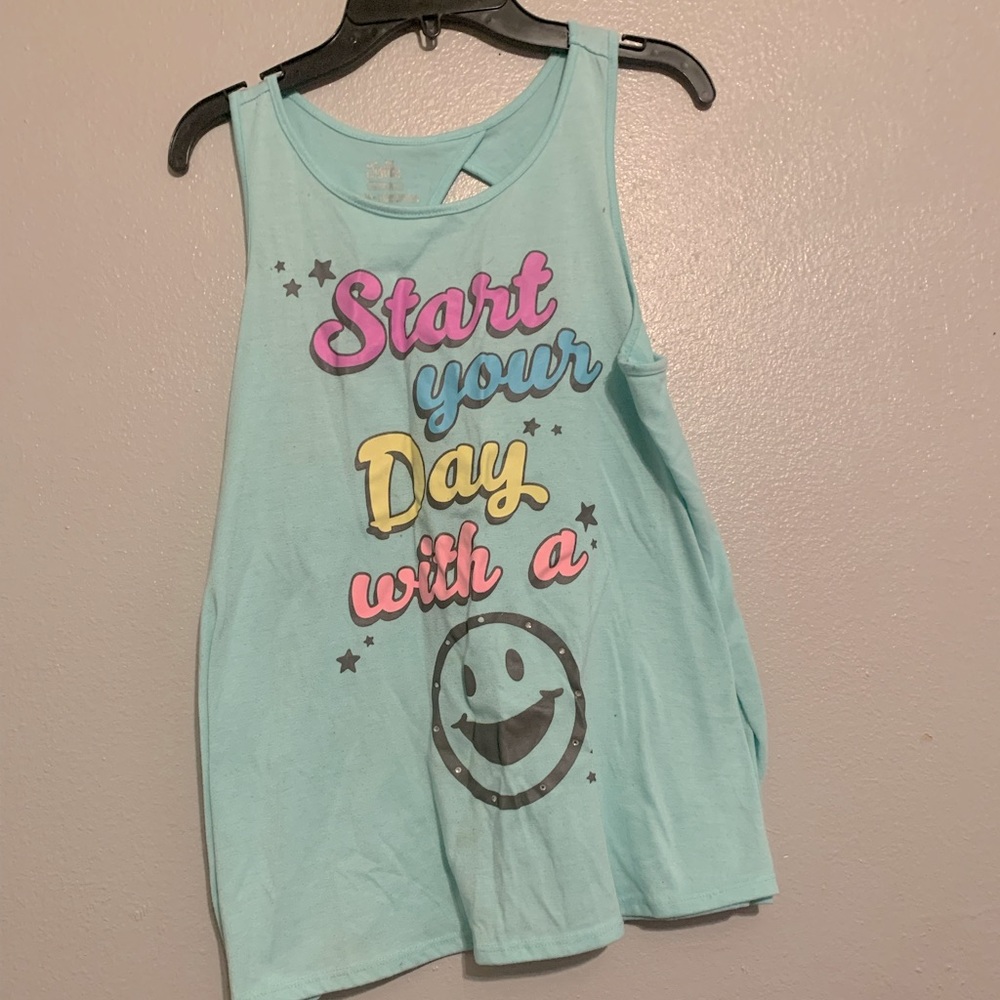 It’s still pajama shirt, size large Justice